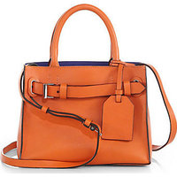 Reed Krakoff RK40S Milled-Leather Crossbody Satchel photo