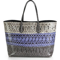 Rochas Borsa String Watersnake Tote photo