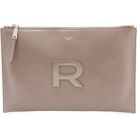 Rochas Leather R Clutch photo