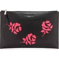 Rochas Rose Cutout Clutch photo