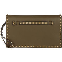 Valentino Rockstud Flap Clutch photo