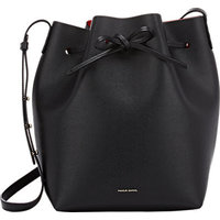 Mansur Gavriel Saffiano Large Bucket Bag photo