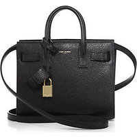 Saint Laurent Baby Sac De Jour Leather Tote photo