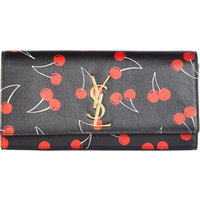 Saint Laurent Cherry Classic Mongramme Clutch photo