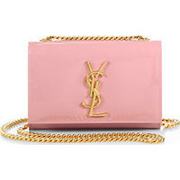 Saint Laurent Saint Laurent Monogram Small Patent-Leather Chain Bag photo