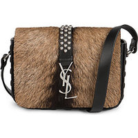 Saint Laurent Saint Laurent Monogramme Fur Shoulder Bag photo