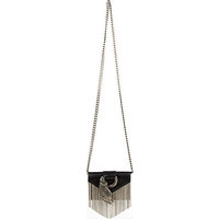 Saint Laurent Saint Laurent Snake & Chain Fringe Crossbody Bag photo