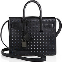 Saint Laurent Saint Laurent Studded Mini Sac De Jour Tote photo