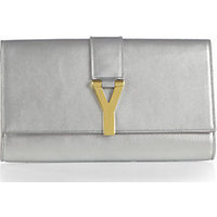 Saint Laurent Saint Laurent Y Ligne Metallic Clutch photo