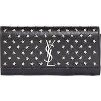 Saint Laurent Star-Stud Classic Mongramme Clutch photo