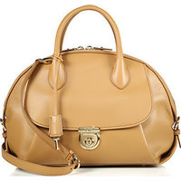 Salvatore Ferragamo Fiamma Large Satchel photo