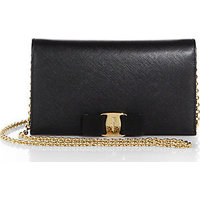 Salvatore Ferragamo Miss Vara Bow Chain Wallet photo