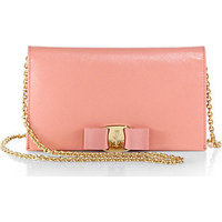 Salvatore Ferragamo Miss Vara Bow Chain Wallet photo