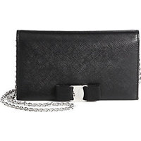 Salvatore Ferragamo Miss Vara Bow Chain Wallet photo