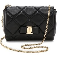 Salvatore Ferragamo Miss Vara Bow Soft Quilted Shoulder Bag photo