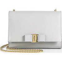 Salvatore Ferragamo Saffiano Leather Flap Bag photo