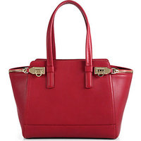 Salvatore Ferragamo Zip Pocket Leather Tote photo