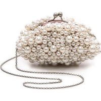 Santi Imitation Pearl Clutch photo