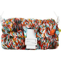 Fendi Sequin Crocheted Baguette Bag photo