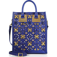 Sophie Hulme Crystal-Embellished Mini Tote photo