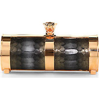 Stark Fierce Python Cylindrical Clutch photo