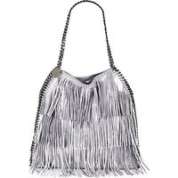 Stella McCartney Baby Bella Metallic Fringe Shoulder Bag photo