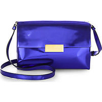 Stella McCartney Beckett Metallic Faux-Leather Mini Crossbody Bag photo