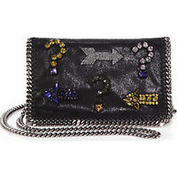 Stella McCartney Falabella Embellished Chain Clutch photo