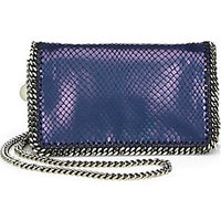 Stella McCartney Falabella Faux-Python Metallic Shoulder Bag photo