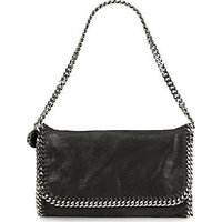 Stella McCartney Falabella Metallic Fold-Over Shoulder Bag photo