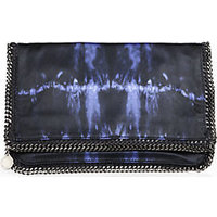 Stella McCartney Falabella Tie-Dye Satin Chain Clutch photo