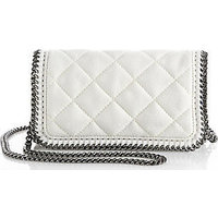 Stella McCartney Quilted Faux-Leather Chain Shoulder Bag photo