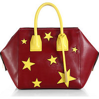 Stella McCartney Star Cavendish Faux-Leather Boston Bag photo