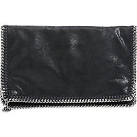 Stella McCartney Structured Shaggy Deer Clutch photo