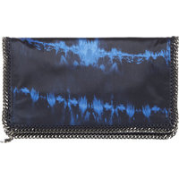 Stella McCartney Tie-Dye Falabella Foldover Clutch photo