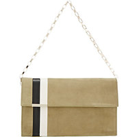 Tomasini Paris Stripe-Inset Shoulder Bag photo