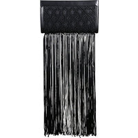 The Row Fringed Lace & Leather Clutch photo