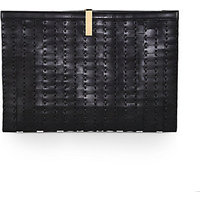 The Row Woven Topstitch Clutch photo