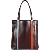 Tod''s Script Vertical Leather Shopper photo