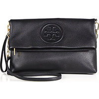 Tory Burch Bombe Fold-Over Clutch photo