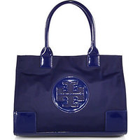 Tory Burch Ella Mini Nylon & Faux Leather Tote photo