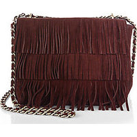 Tory Burch Fringe Suede Shoulder Bag photo