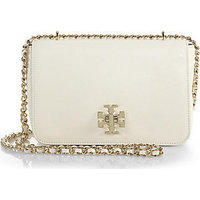 Tory Burch Mercer Pebbled-Leather Chain Shoulder Bag photo