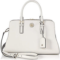 Tory Burch Robinson Curved Satchel photo