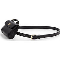 Tory Burch Robinson Leather Waist-Pack Belt photo