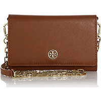 Tory Burch Robinson Saffiano Chain Wallet photo