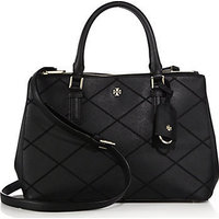 Tory Burch Robinson Stitched Double-Zip Tote photo