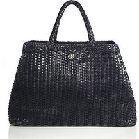 Tory Burch Robinson Woven Convertible Tote photo