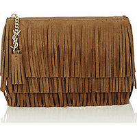 Saint Laurent Trio Fringed Pouch photo