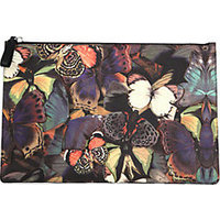 Valentino Butterfly Leather Pouch photo